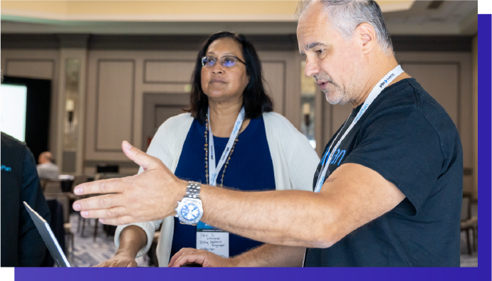 Audience engagement during AI technology forum, Participant contributing to oil and gas innovation panel, Live Q&A session at industrial digitalization conference