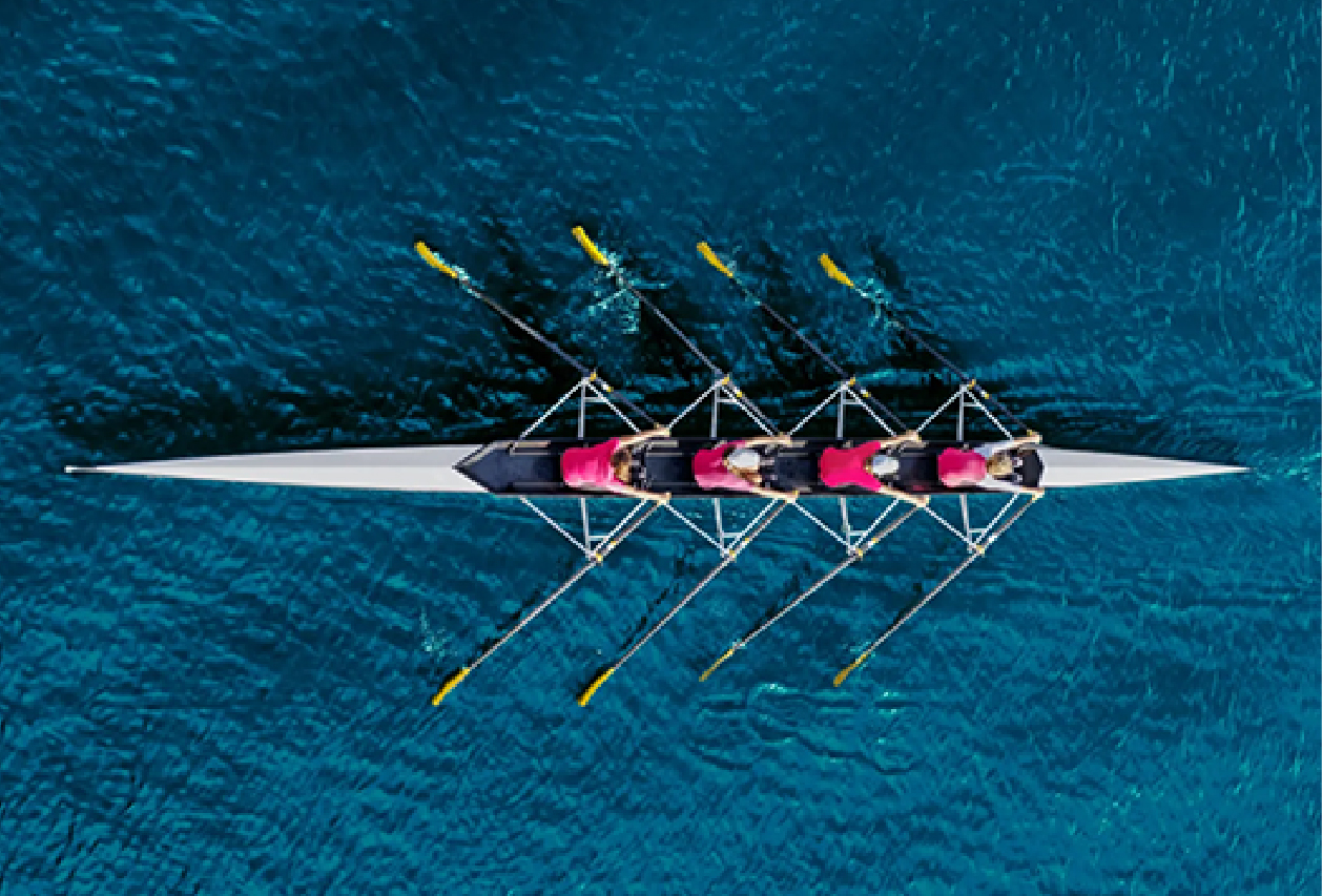Teamwork on Water